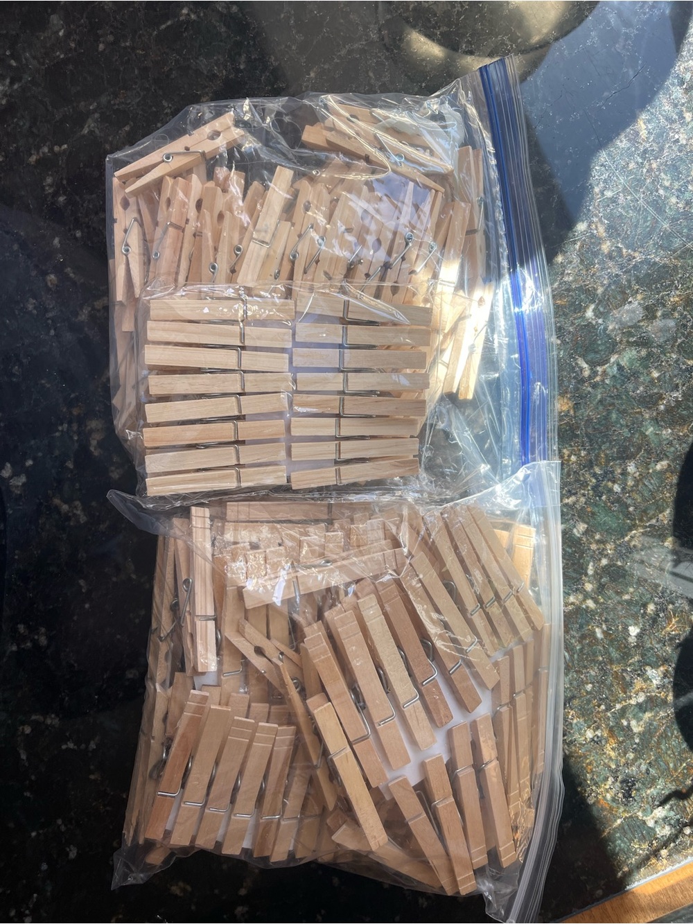 Natural Wood Mini Clothespins - Multipack for Home & Party Crafts